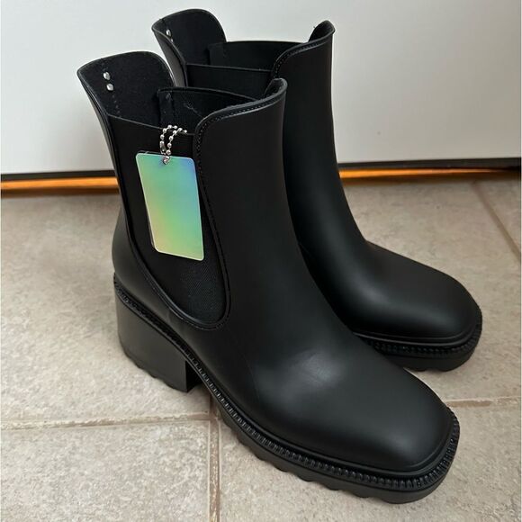 NWT Circus by Sam Edelman Katiana Black Chelsea Boots size 10 black waterproof - Picture 1 of 6